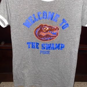 Victoria secret pink Florida gator tshirt